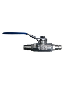 GRIFO 2 VIAS INOX 100 BAR INOX Ø.9.52 mm
